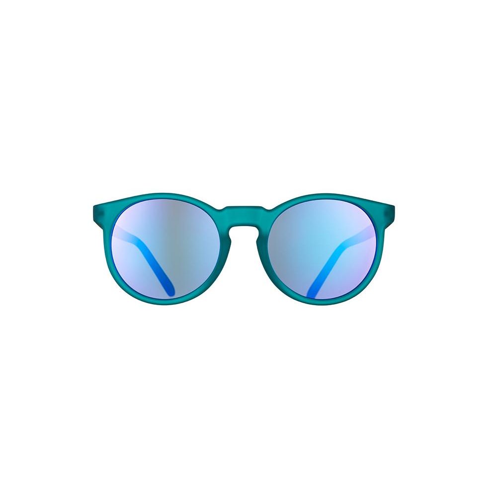 Handcrafted Circle G Polarized Sunglasses in Teal - Korvel