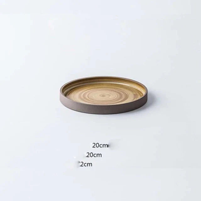 Japanese-Style Steak Plate for Elegant Dining