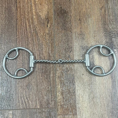 Premium 136 Swivel O-Ring Snaffle Bit with #16 Mouthpiece - Korvel