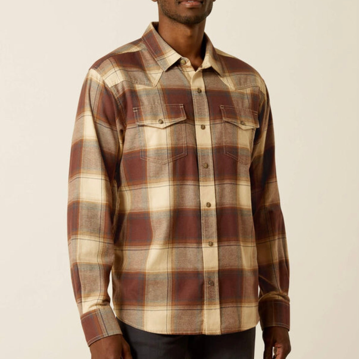 Vintage-Inspired Hudson Shirt for Men by Ariat - Korvel
