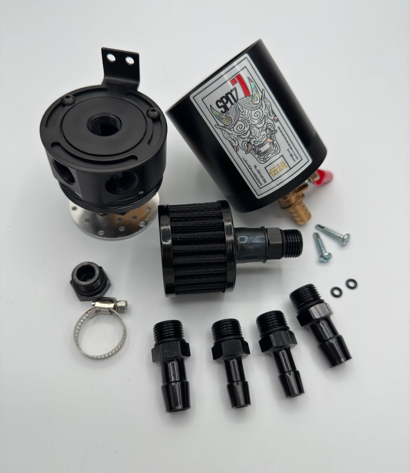 SPDZ1 Performance Oil Catch Can - Advanced Engine Protection - Korvel