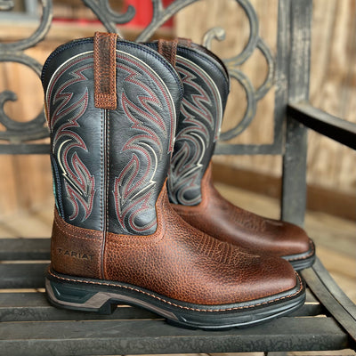 Ariat Men's Workhog XT Soft Toe Boots - Cottonwood Brown - Korvel
