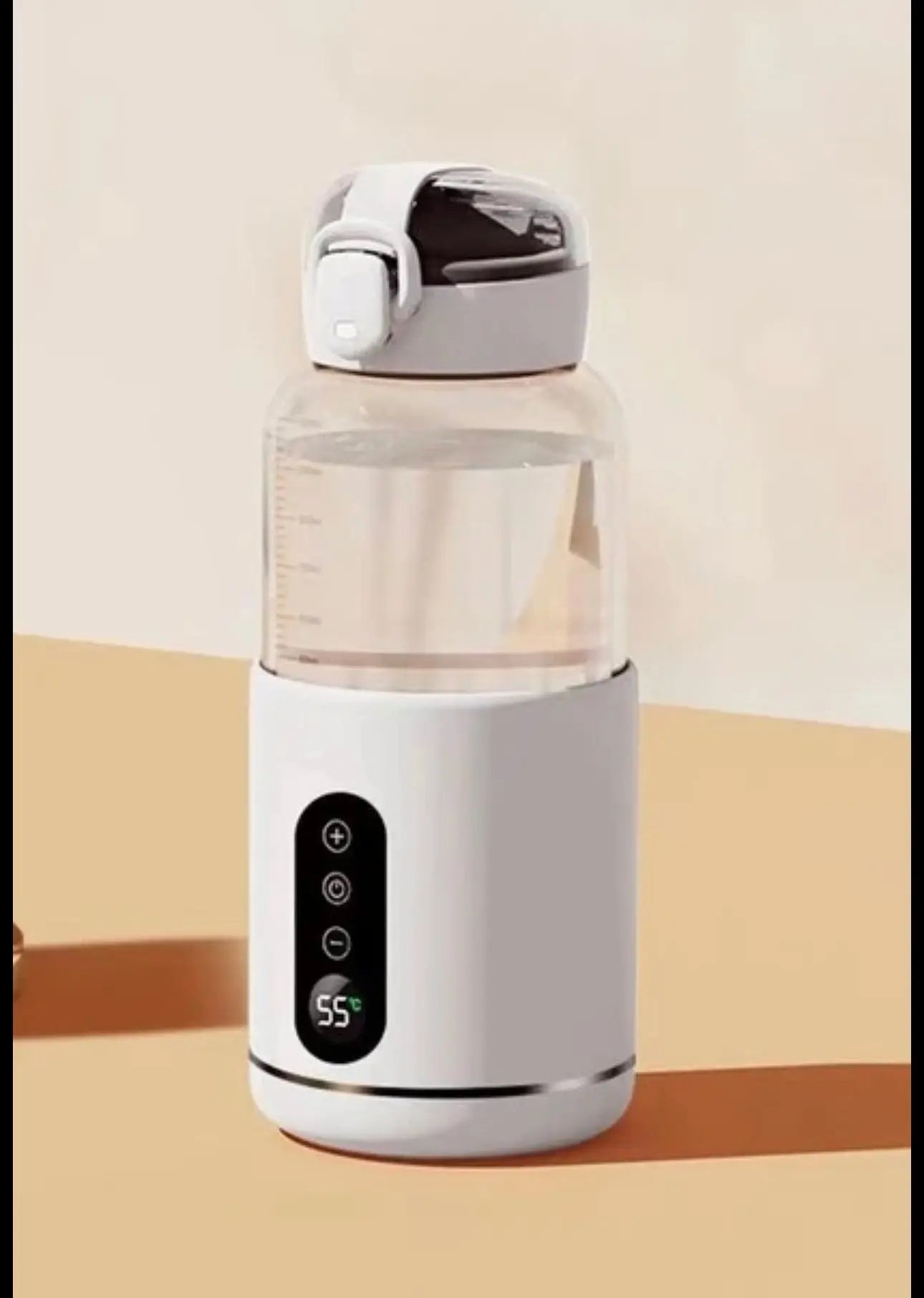 Bouteille d'eau électrique légère pour bébé avec écran LCD
