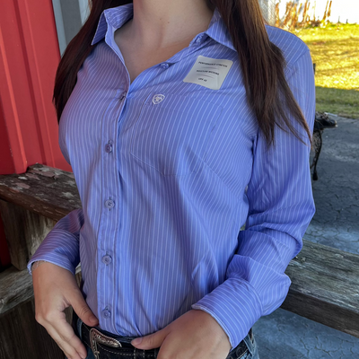 Ariat Women's Lavender Kirby Pro Long Sleeve Shirt - Korvel