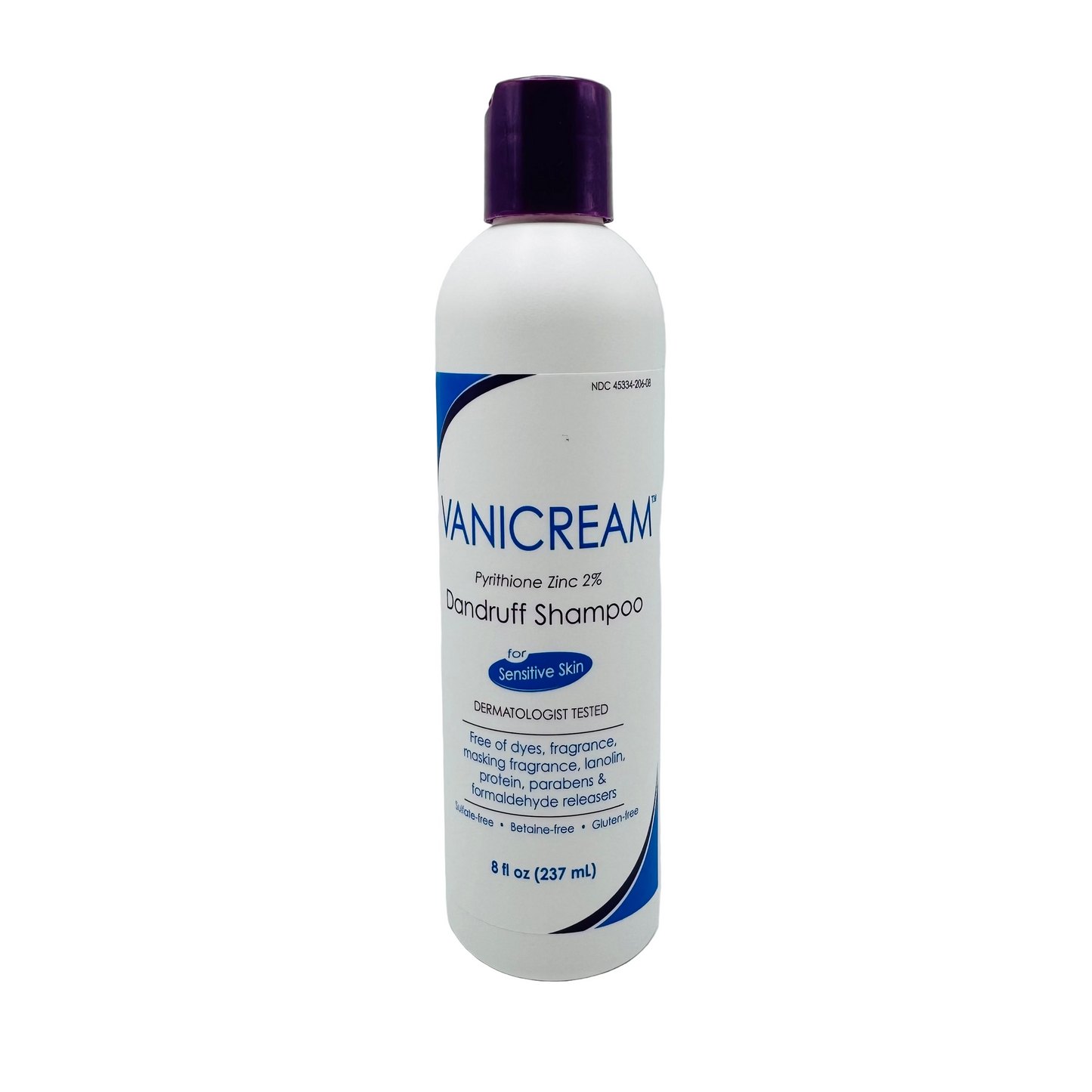 Champú Anticaspa Vanicream con Piritiona de Zinc 8 oz