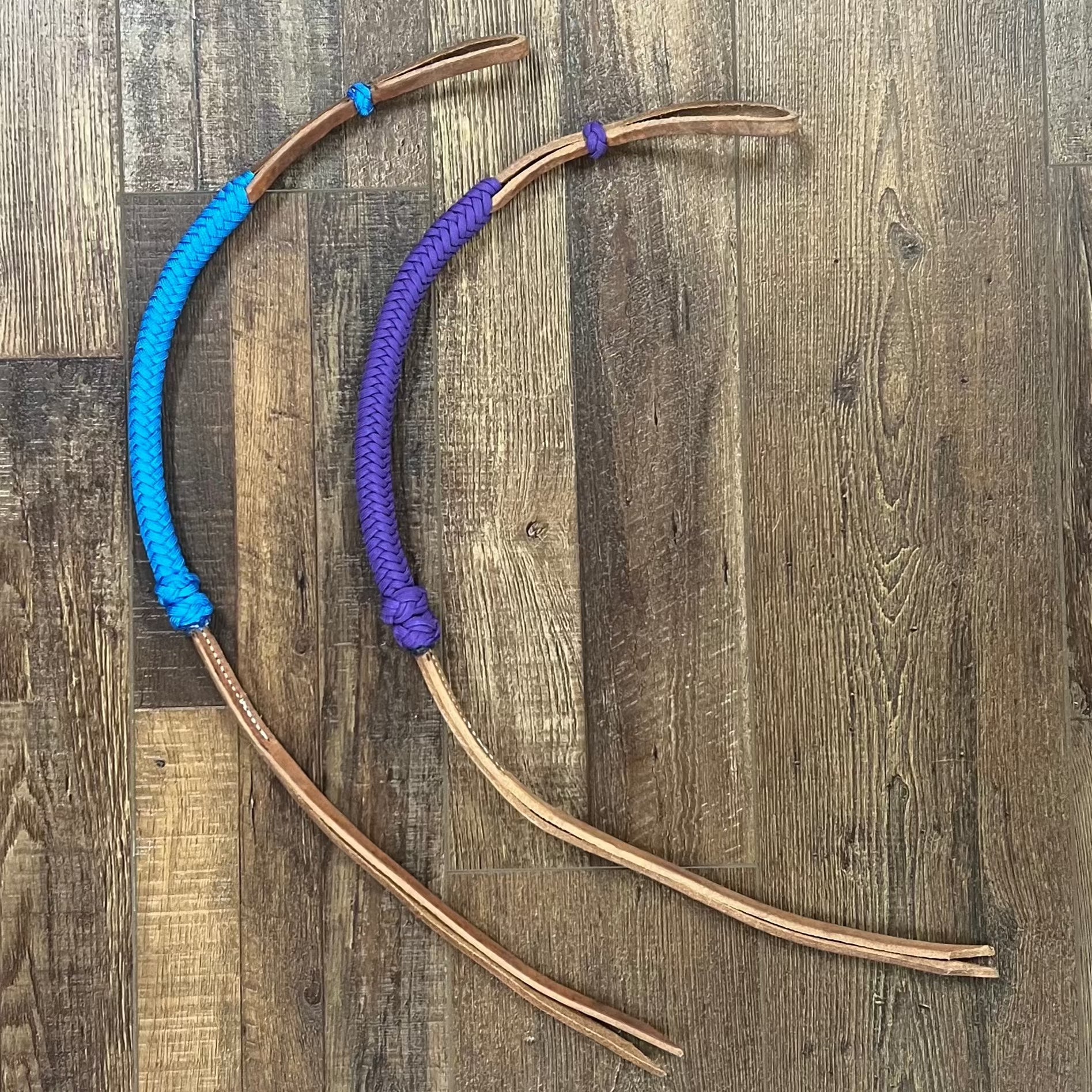 Leather Paracord Braided Quirt - Korvel