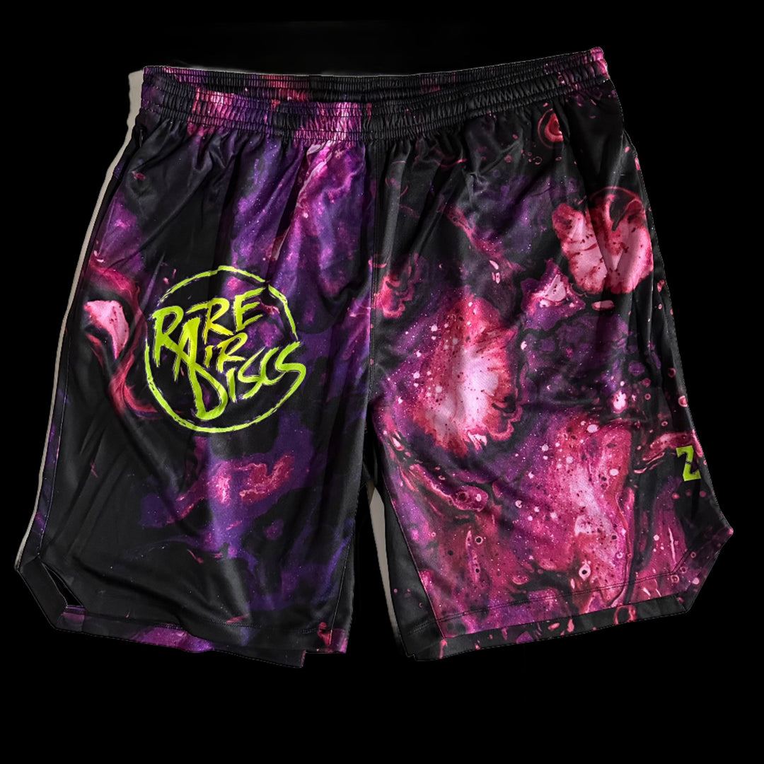 RADioactive Sublimated Athletic Shorts with Zipper Pockets