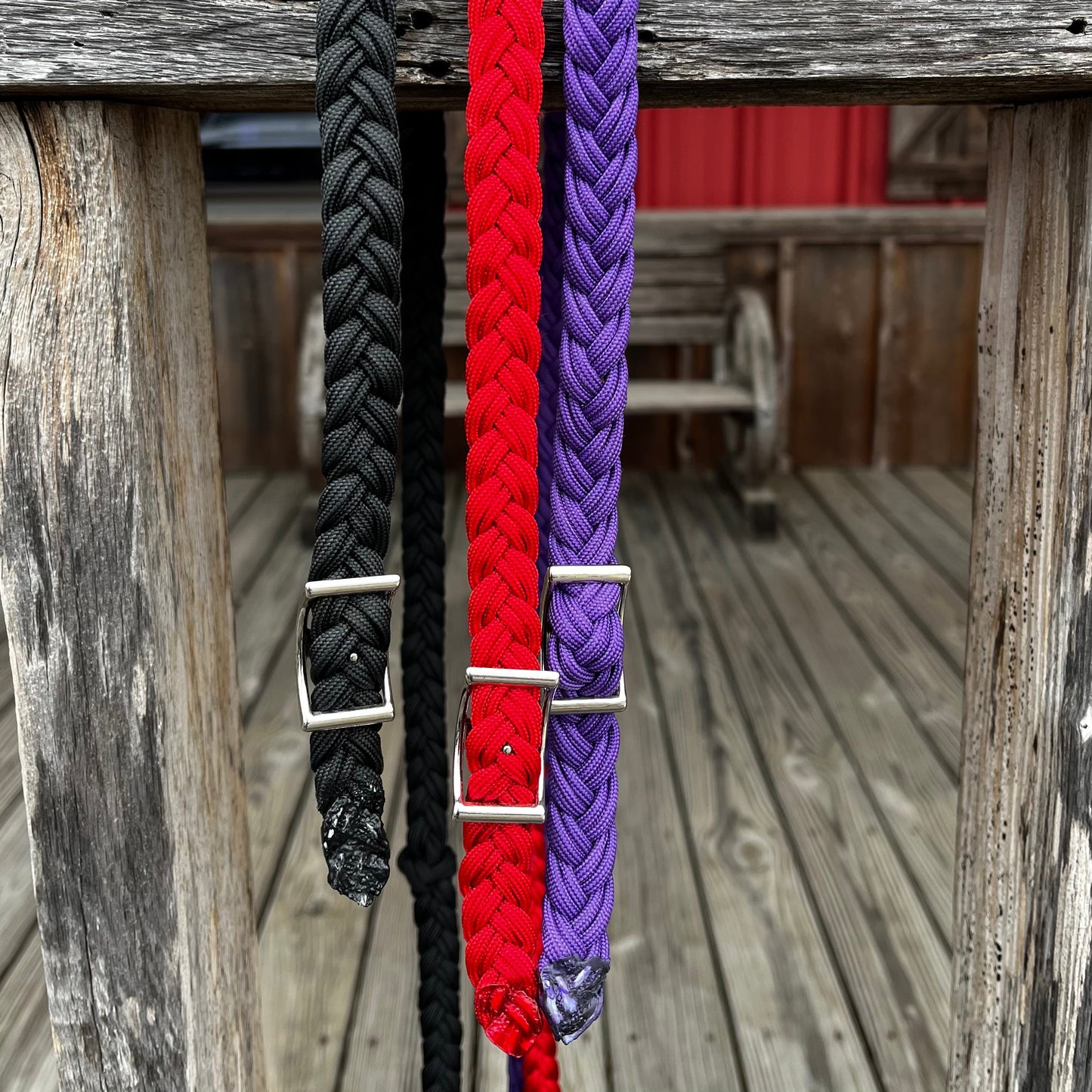 Premium Pony Knot Barrel Reins for Equestrian Excellence - Korvel
