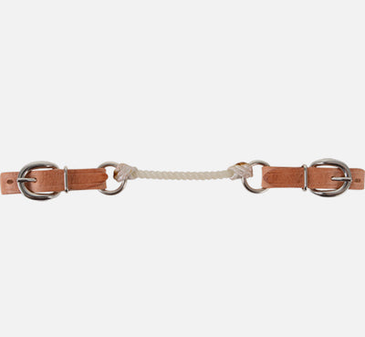 Premium Leather Rope Curb Strap by Martin Saddlery - Korvel