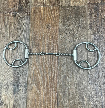 Premium Swivel O-Ring Snaffle Bit - #5 Mouthpiece - Korvel