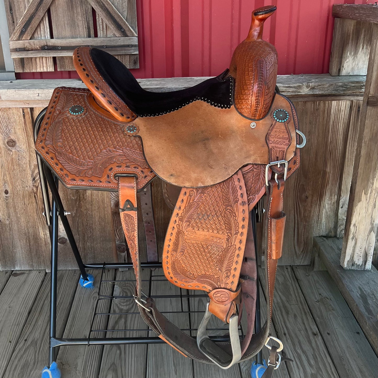 Marlene McRae 15" Wide Flex Tree Saddle - Korvel
