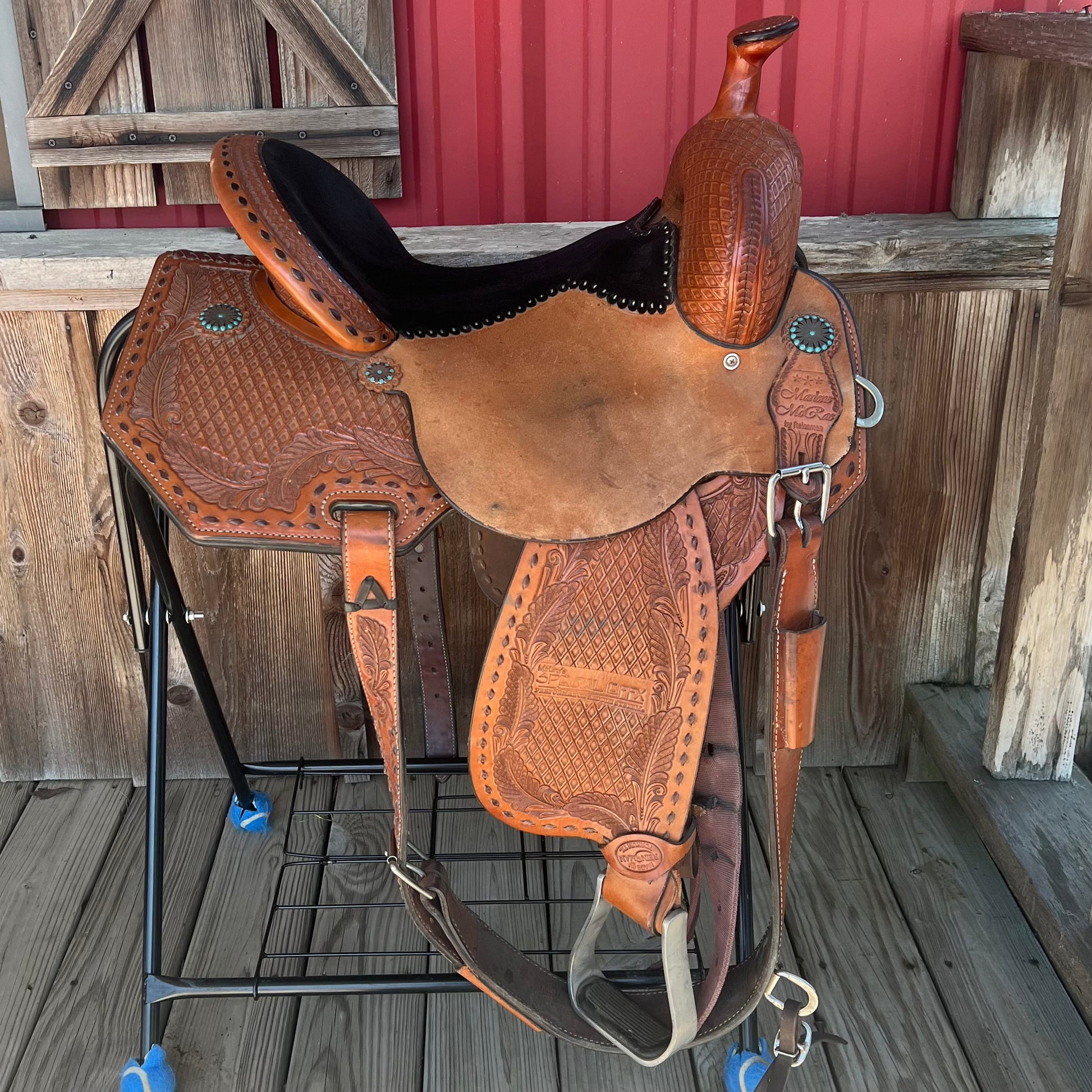Marlene McRae 15" Wide Flex Tree Saddle - Korvel