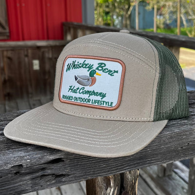 Whiskey Bent Tan Duck Cap - Perfect for Outdoor Adventures - Korvel