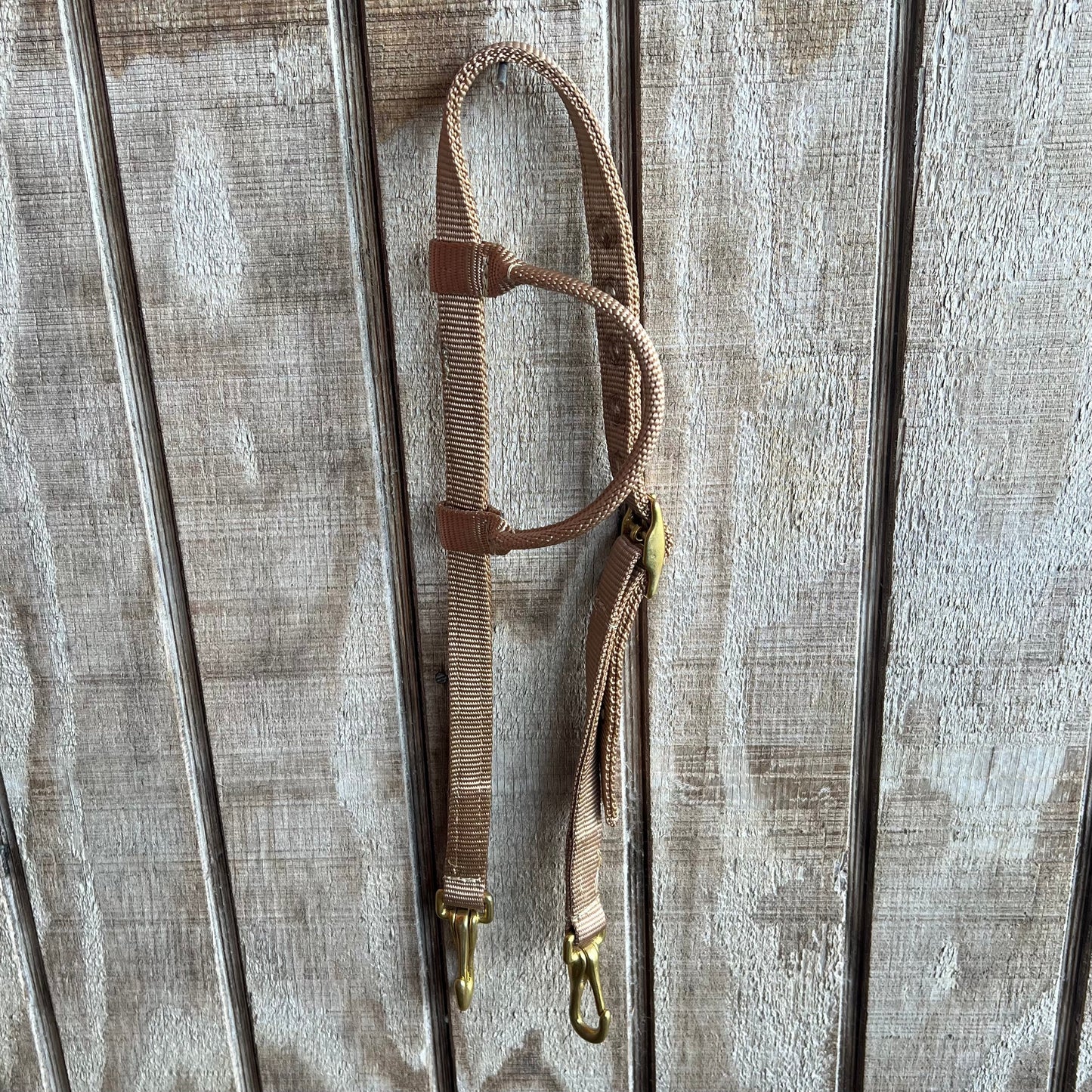 Durable Nylon One-Ear Headstall with Snaps | L&W - Korvel