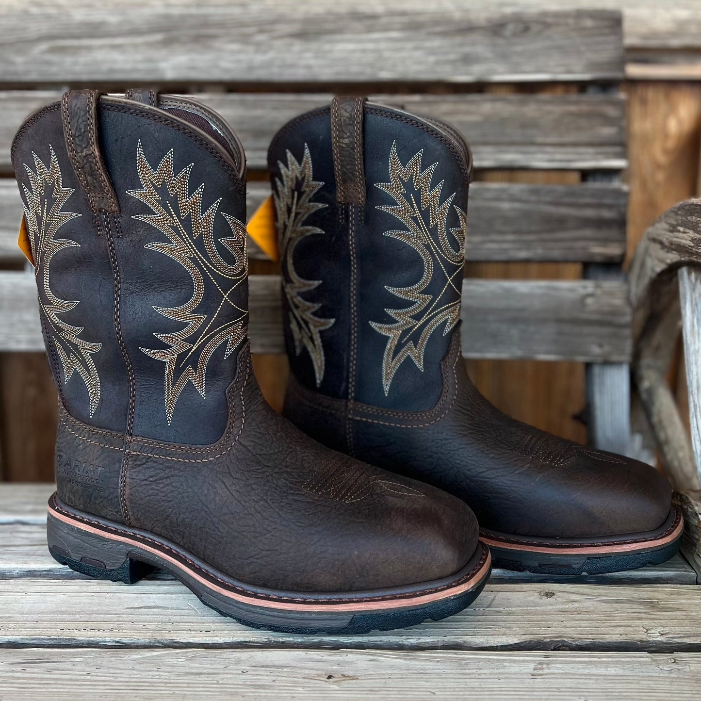 Ariat Workhog Composite Toe Boots for Men - Korvel