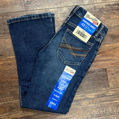 Wrangler Boys 20X Vintage Boot Cut Jeans - Korvel