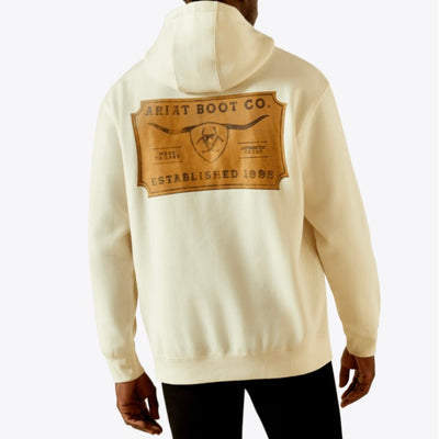 Ariat Men's Shield Steerhead Fleece Hoodie - Korvel