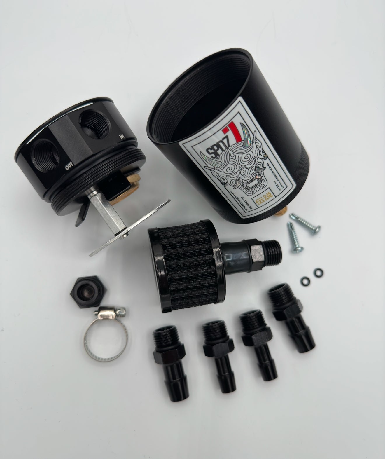 SPDZ1 Performance Oil Catch Can - Advanced Engine Protection - Korvel