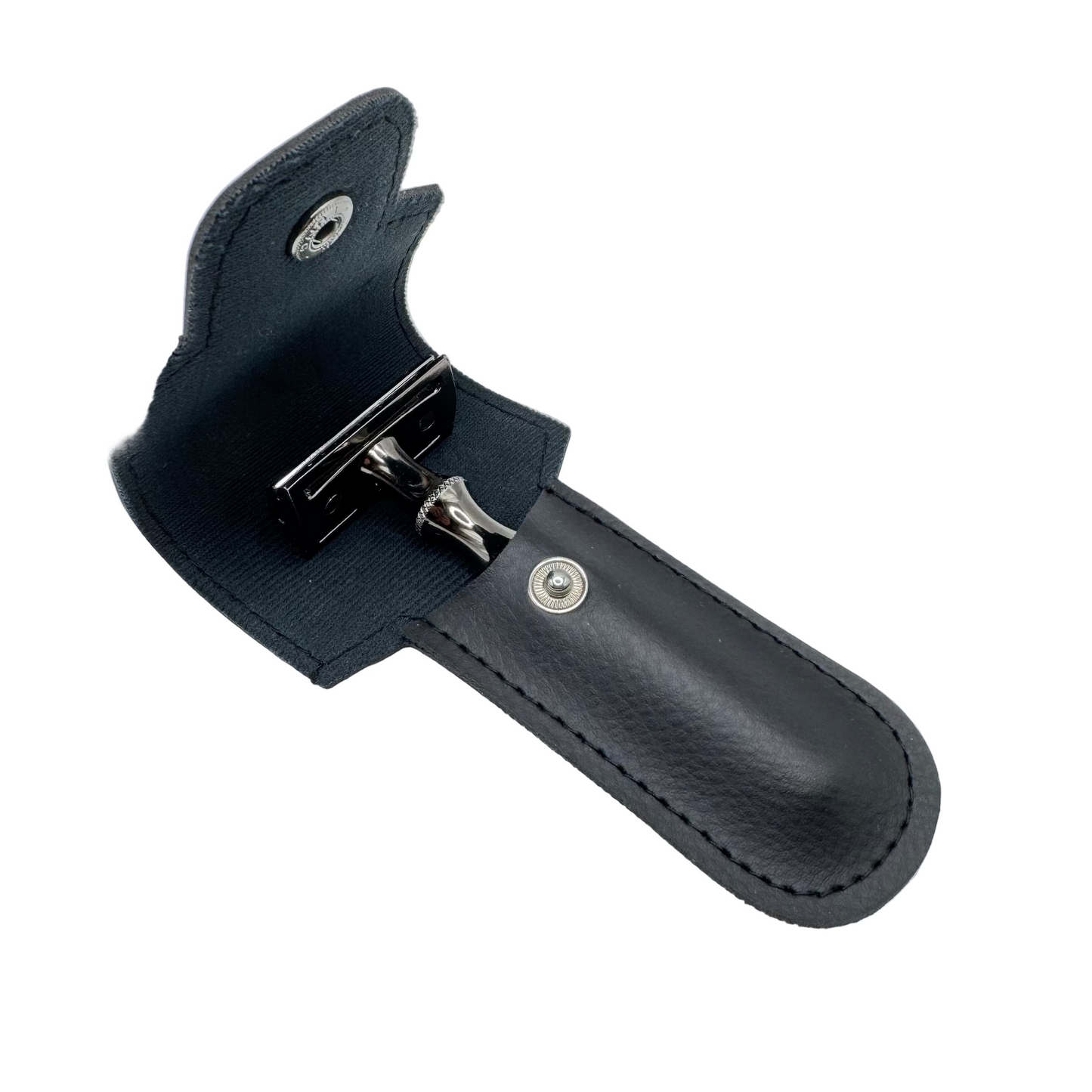 Maquinilla de Afeitar de Doble Cuchilla Dural Bronze Stanway con Funda