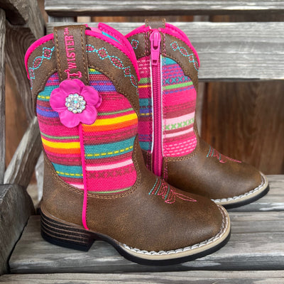 Vibrant Serape Camilla Infant Boots | Blazin Roxx - Korvel