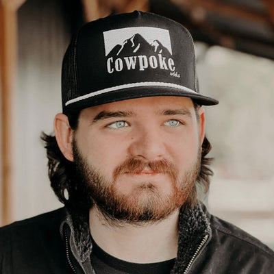 Classic Black Cowboy Cap | Whiskey Bent Collection - Korvel