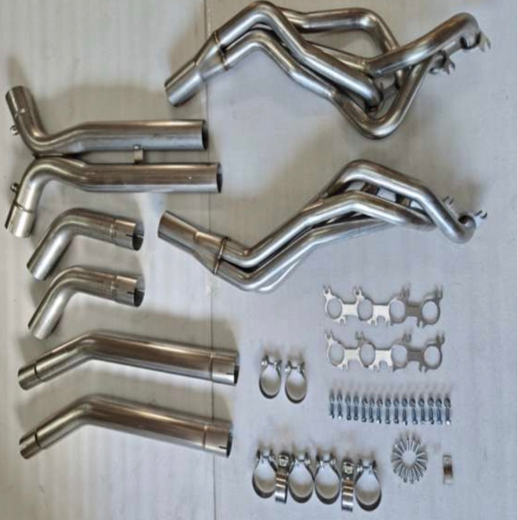 SPDZ1 Mustang 1 7/8" Longtube Headers & X-Pipe 2015-2023 5.0L Coyote - Korvel