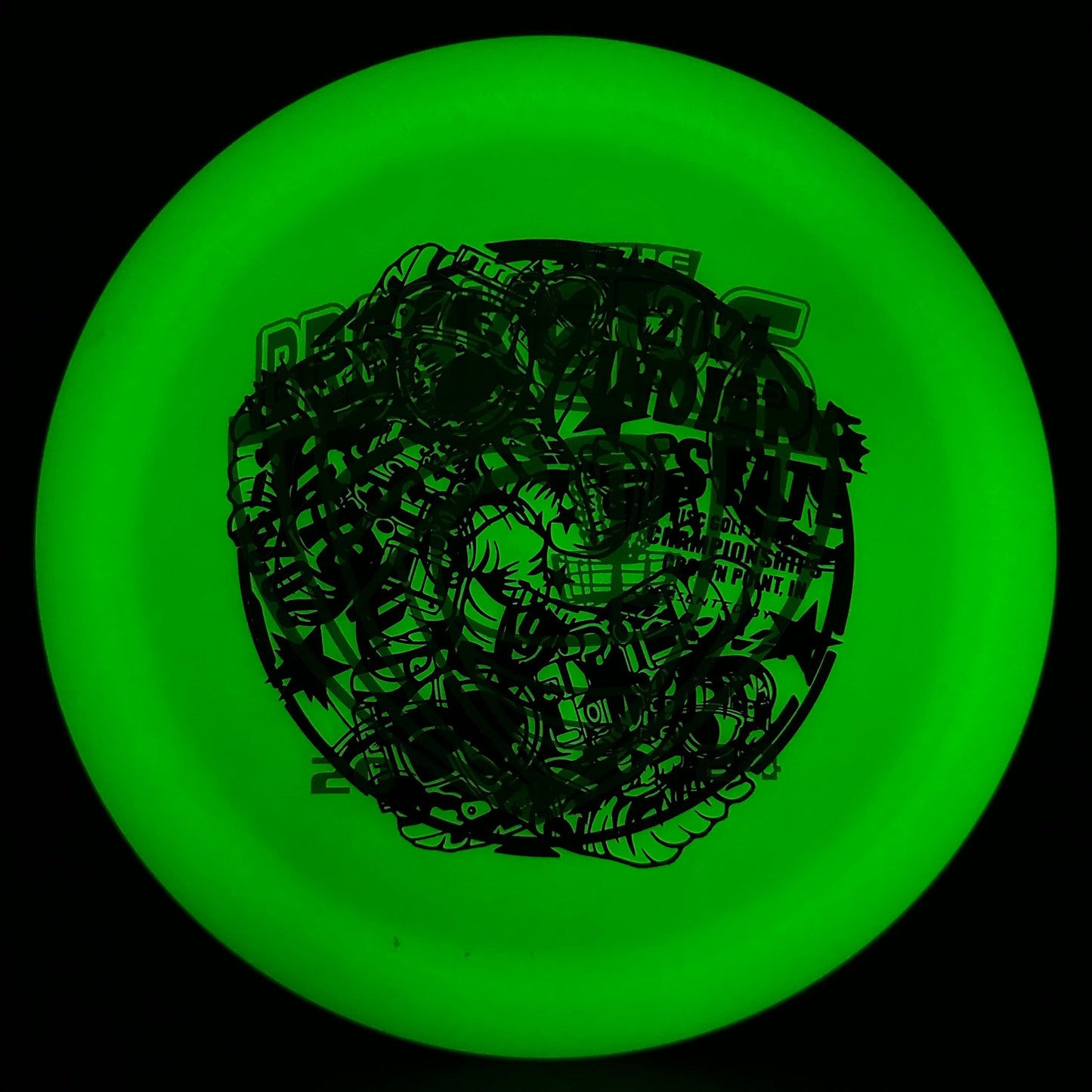 Color Glow Champion Destroyer - Tourney F2 Disc Golf