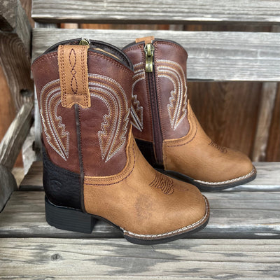 Ariat Infant Boys' Evan Brown Leather Boots - Korvel