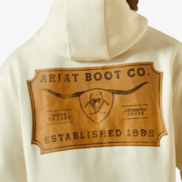 Ariat Men's Shield Steerhead Fleece Hoodie - Korvel