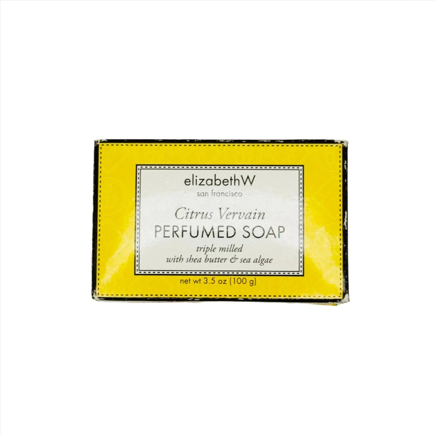 Jabón de baño Elizabeth W Citrus Vervain triple molido 3.5oz