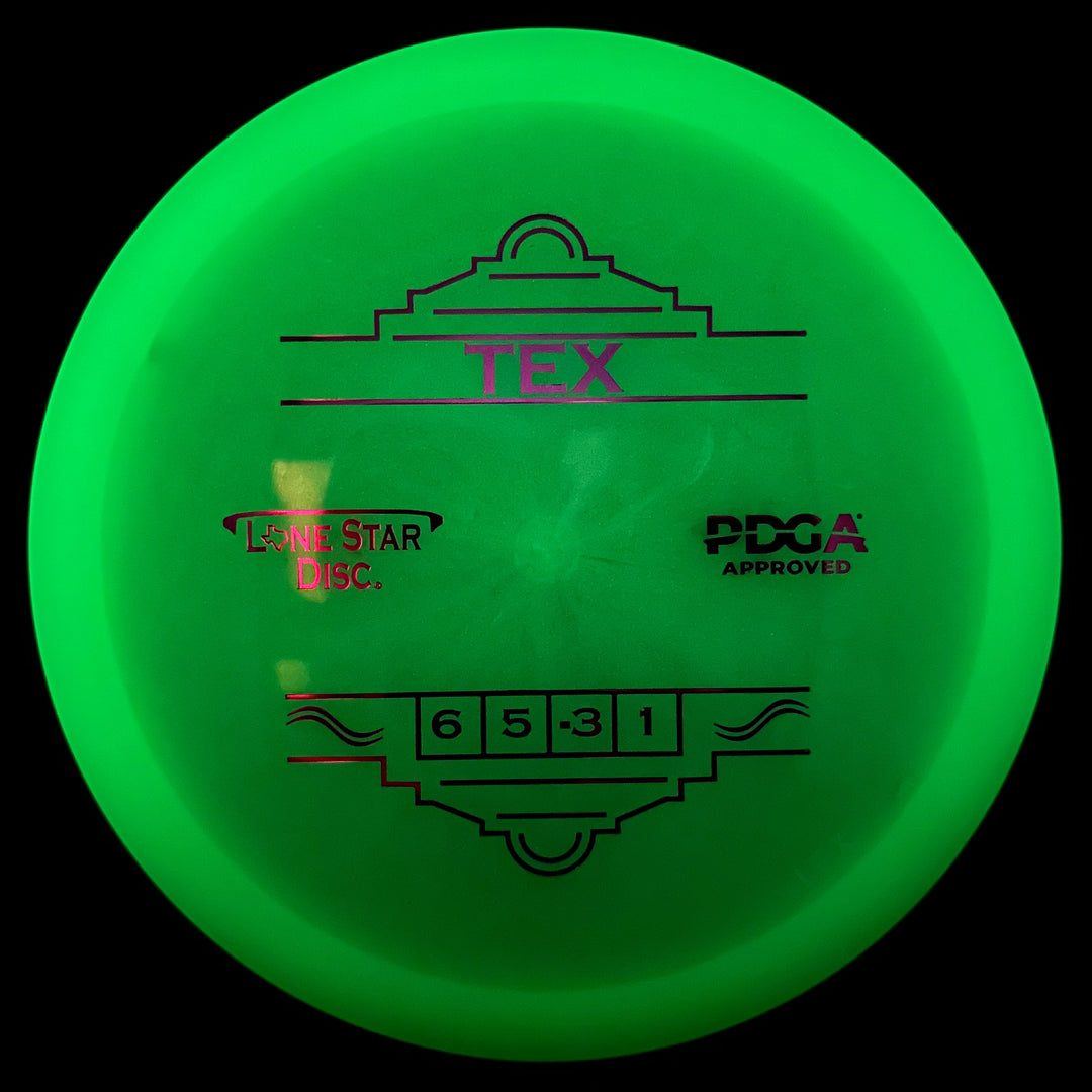 Bravo Glow Tex - Disco de Golf Driver de Primera Carrera
