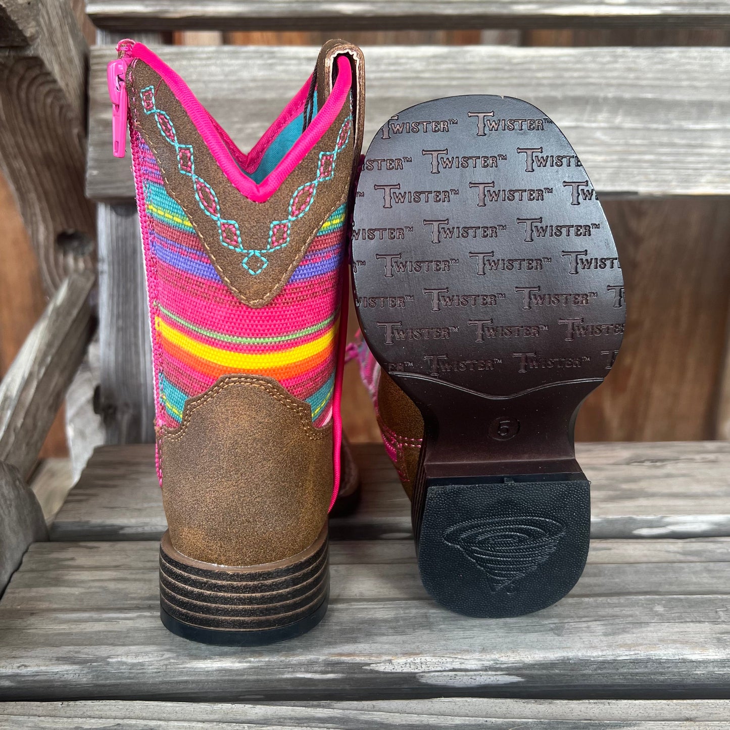 Vibrant Serape Camilla Infant Boots | Blazin Roxx - Korvel
