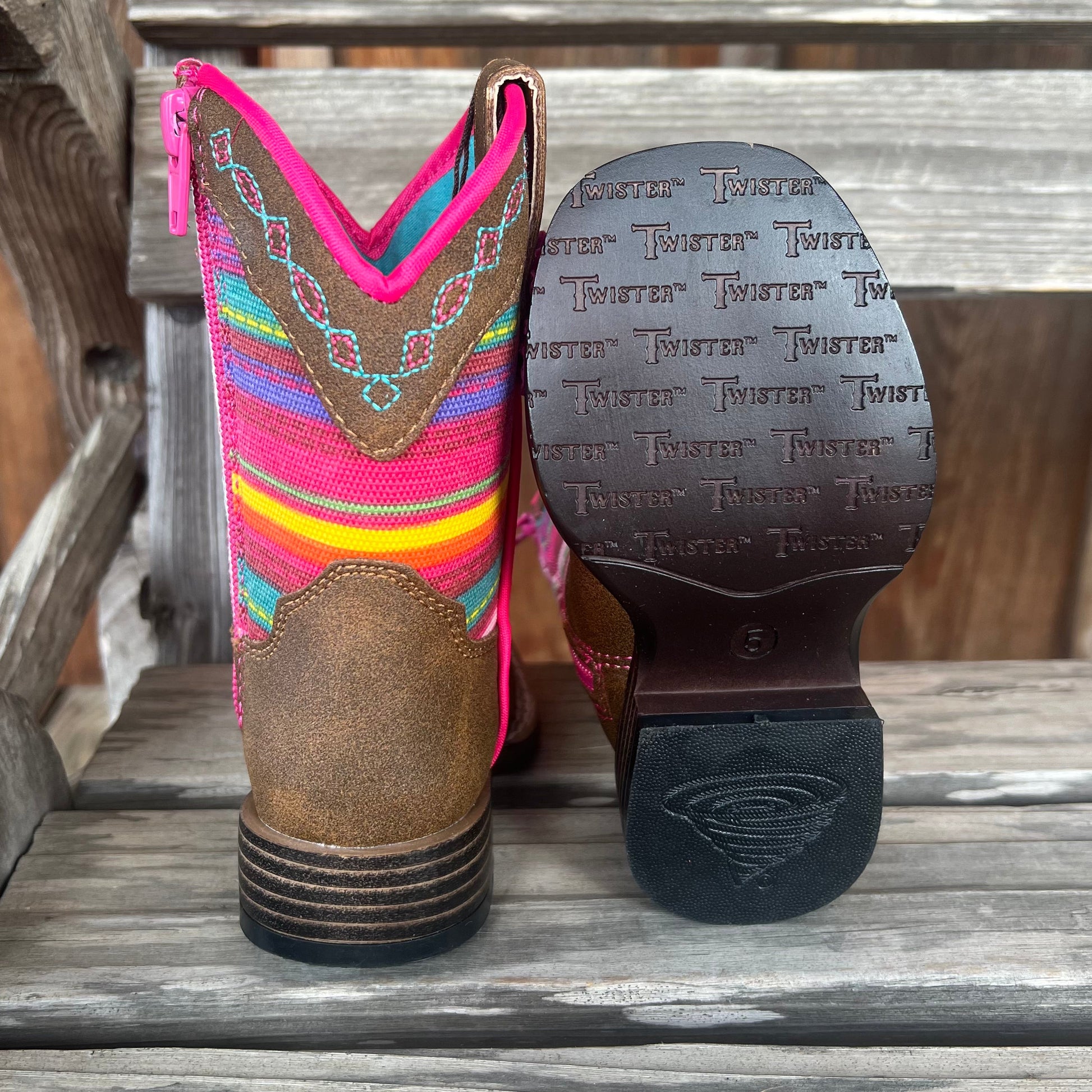 Vibrant Serape Camilla Infant Boots | Blazin Roxx - Korvel