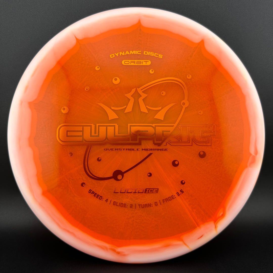 Lucid-Ice Orbit Culprit - Disco de Golf de Primera Carrera