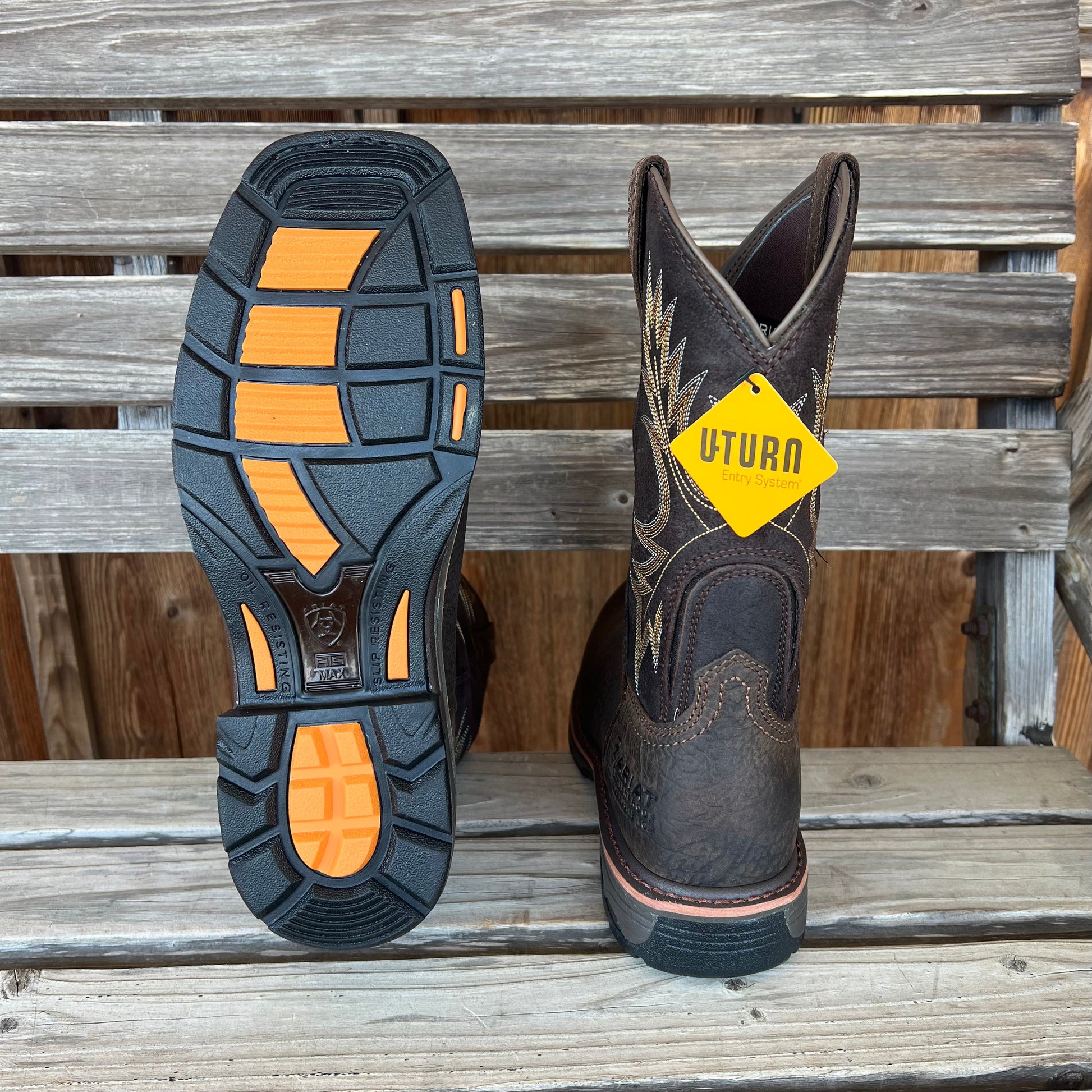 Ariat Workhog Composite Toe Boots for Men - Korvel