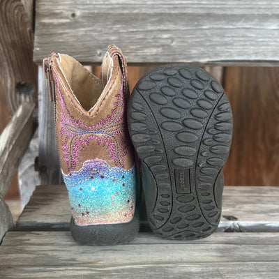 Glitter Rainbow Boot| Roper Infant - Korvel