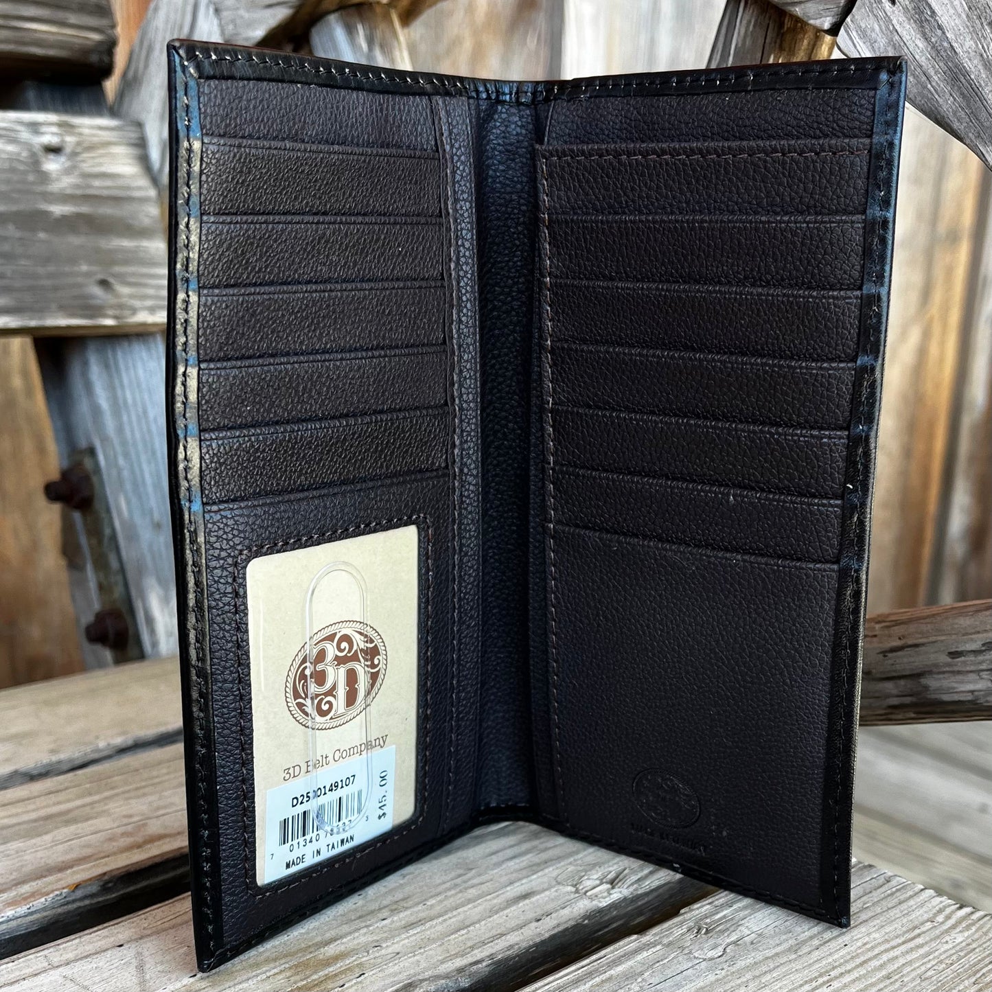 Artisan Beaded Floral Rodeo Wallet for Men - Korvel