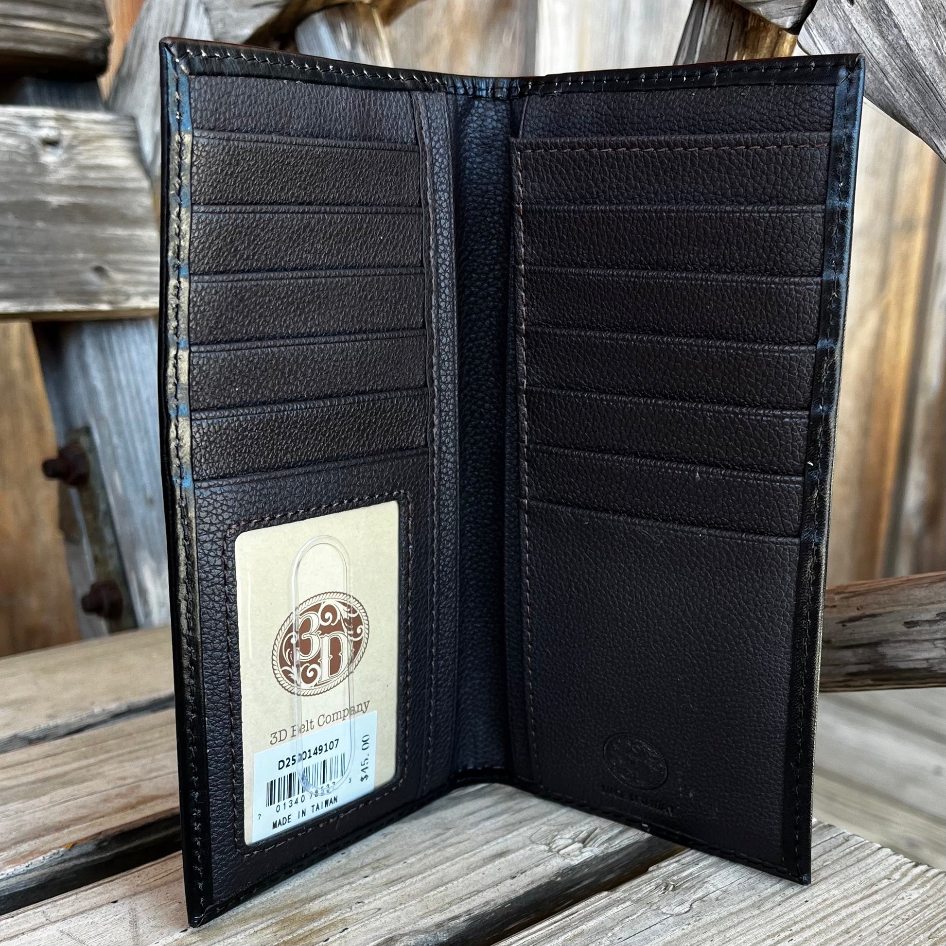 Artisan Beaded Floral Rodeo Wallet for Men - Korvel