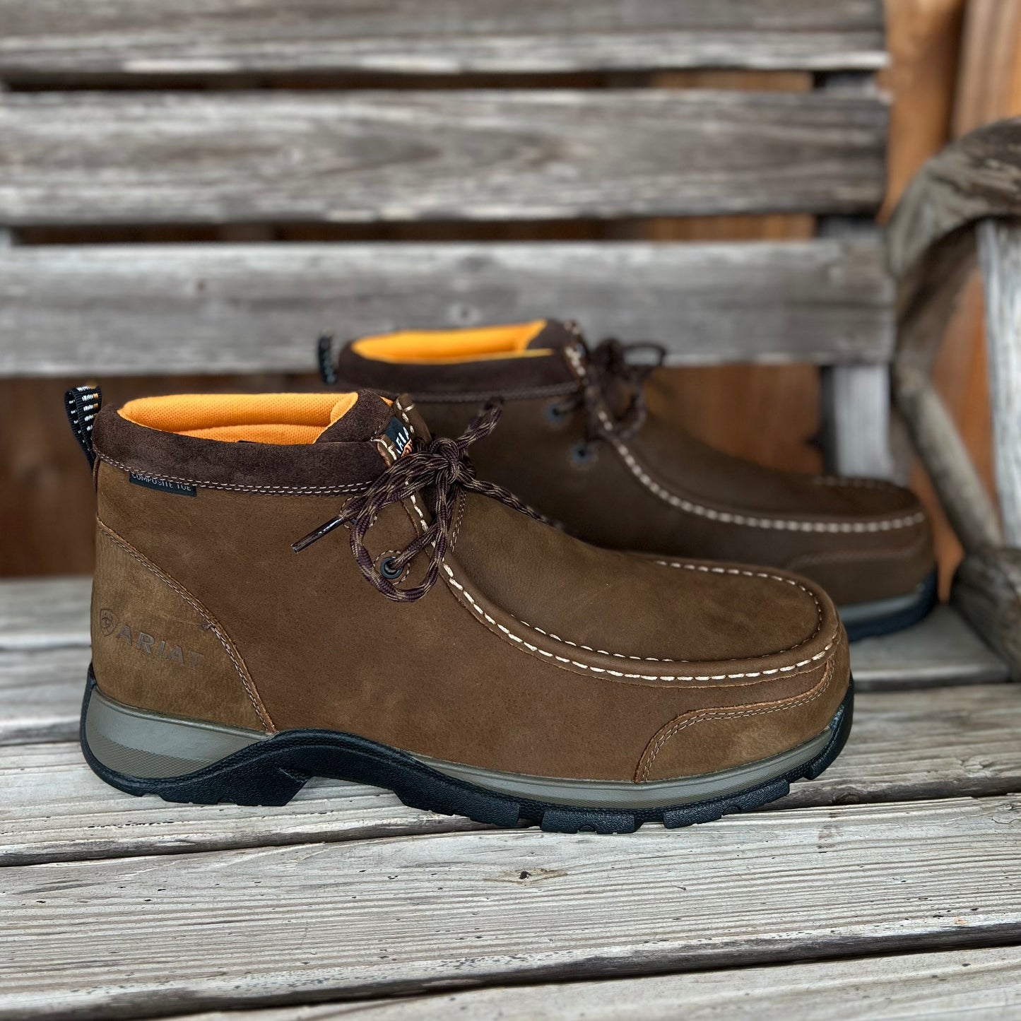 Ariat Men's Composite Toe Moc Work Boots - Korvel