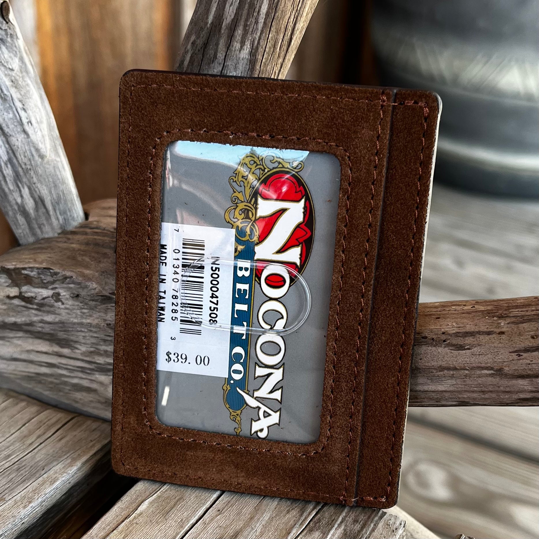 Genuine Leather Roughout Money Clip Wallet - Korvel