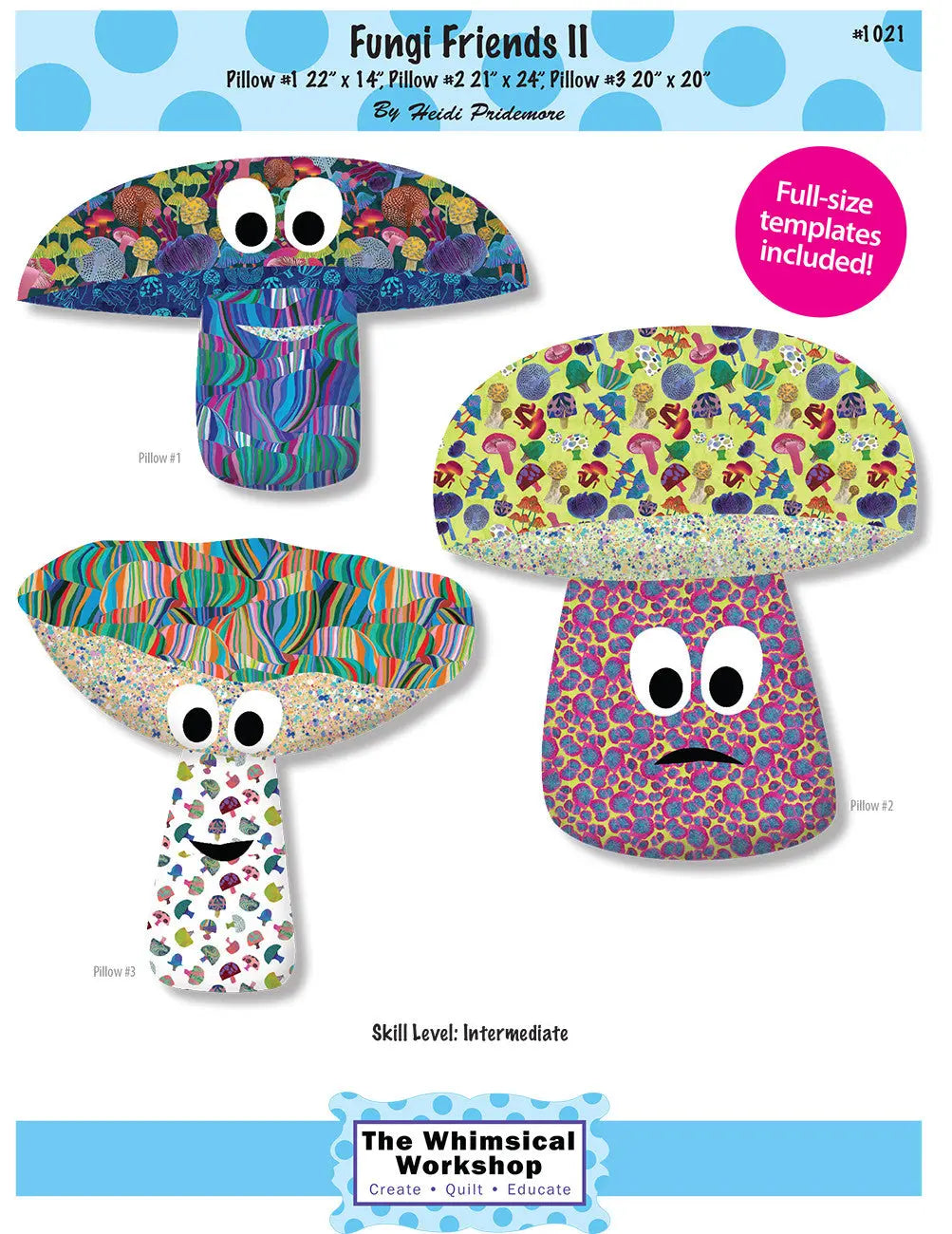 Modèle de couture Fungi Friends II