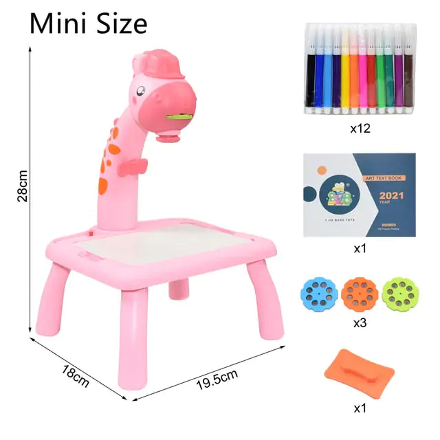 Set de tableau à dessin LED pour enfants créatifs