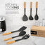 Juego de Utensilios de Cocina de Silicona Premium