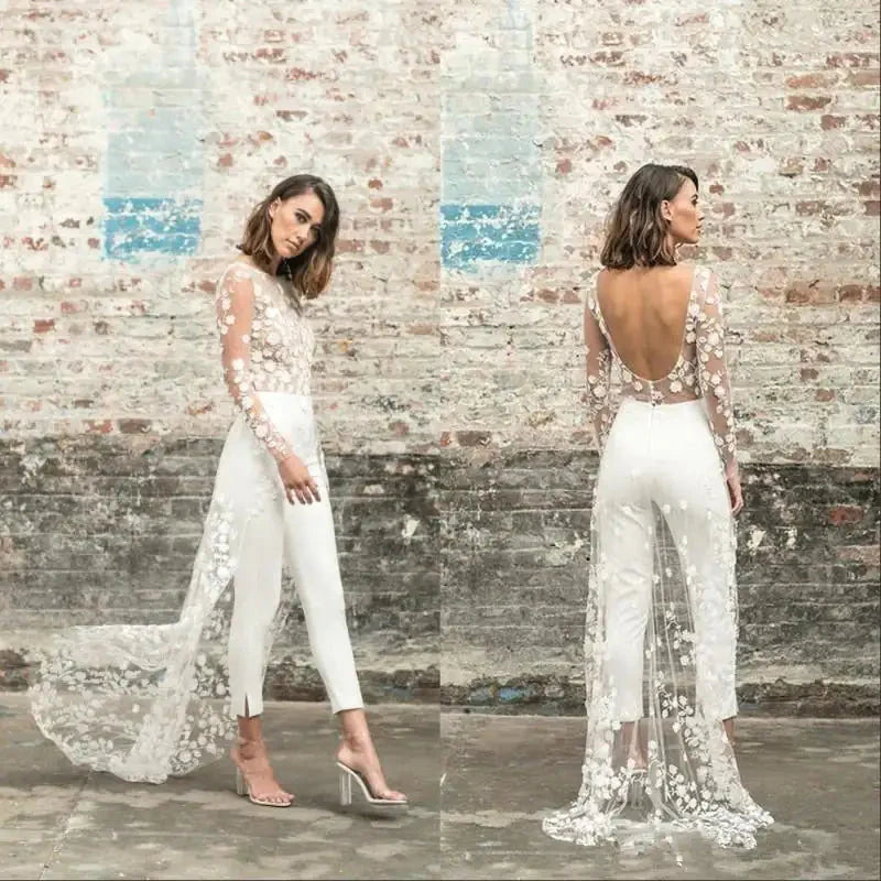 Mono de Boda Elegante para Novias Modernas