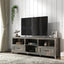 Meuble TV élégant de 70 pouces avec rangement pour le salon et la chambre