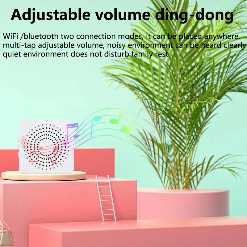 Wireless Smart WiFi Doorbell with Video Intercom