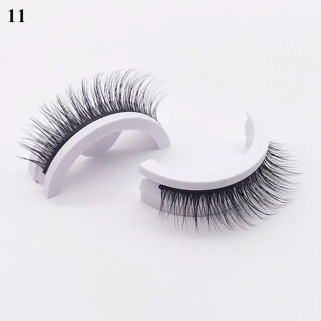 Self-Adhesive False Eyelashes for Effortless Beauty