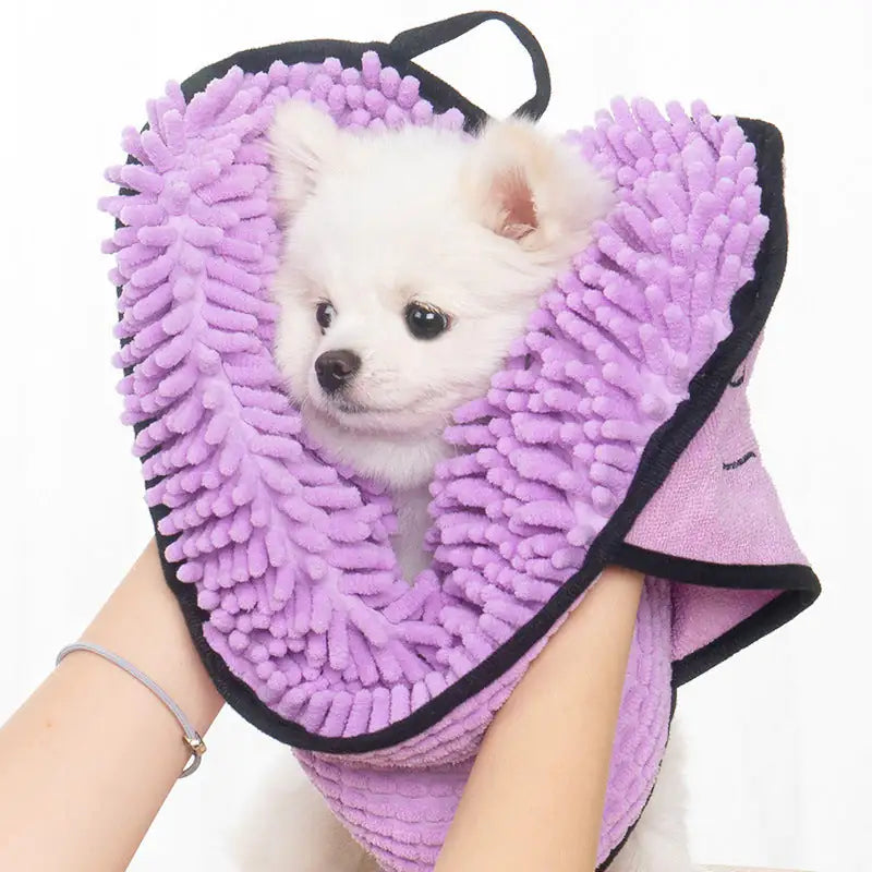 Chenille Super Absorbent Pet Towels