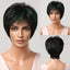 Natural Short Hair Women's Full-Head Wig