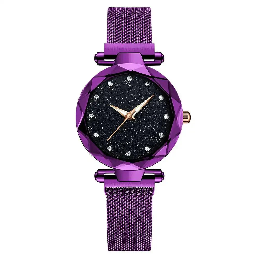 Reloj Magnético de Lujo - Elegante Pieza de Tiempo